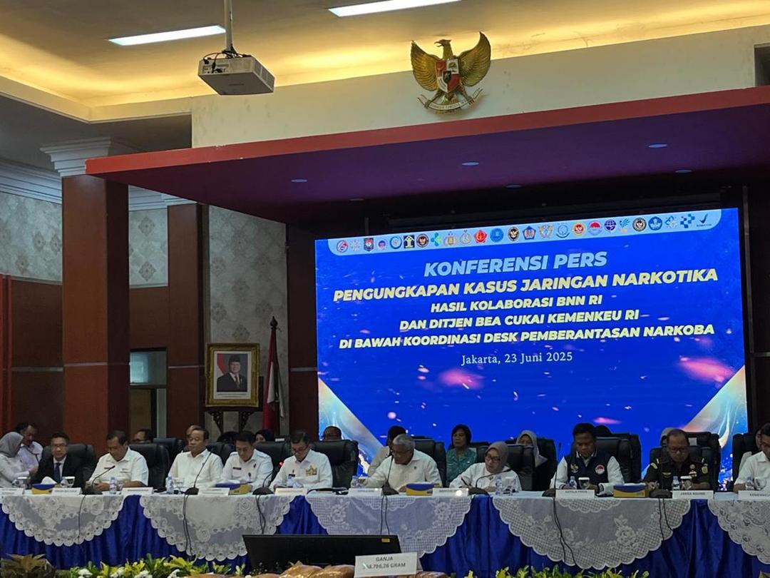 Bea Cukai Ungkap 172 Kasus Narkotika, Sita Barang Bukti 683 Kg Narkoba