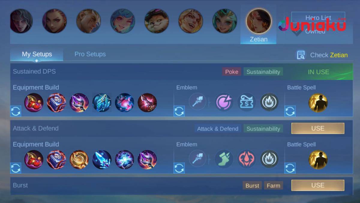 Build Zetian(Dok. Moonton/Mobile Legends)