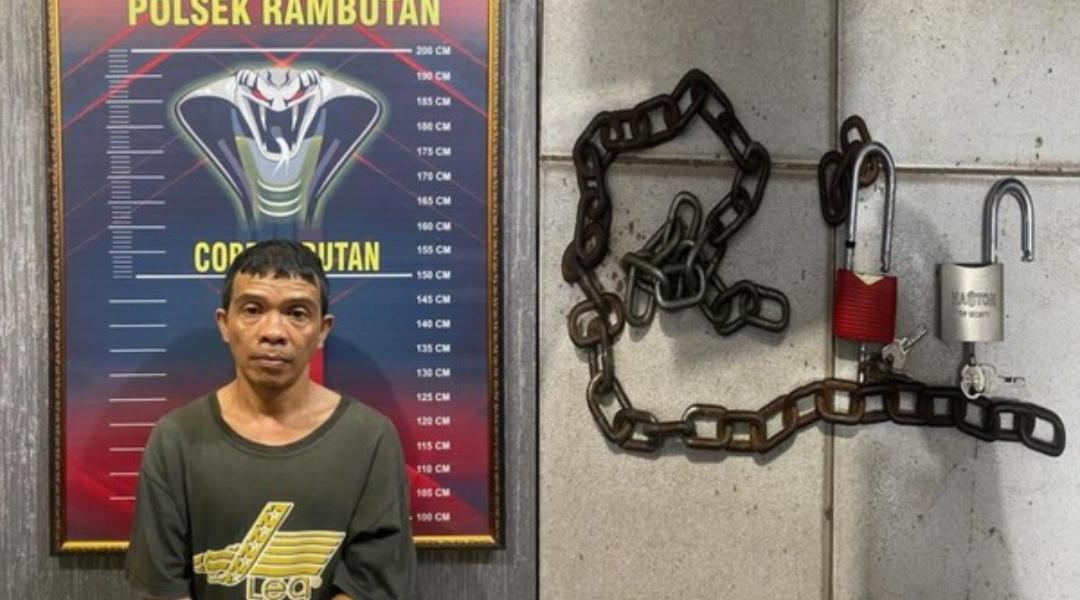 Ayah di Banyuasin Rantai Leher Anaknya, Sebut Kewalahan Urus Korban