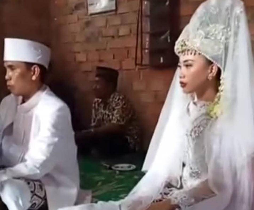 Viral pengantin wanita di PALI minta cerai usai ijab kabul. (Dok. Istimewa)