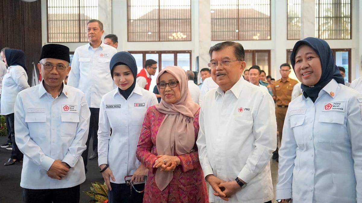 Pelantikkan Kepengurusan Palang Marah Indonesia (PMI) Lampung (Dok/Humas Itera)