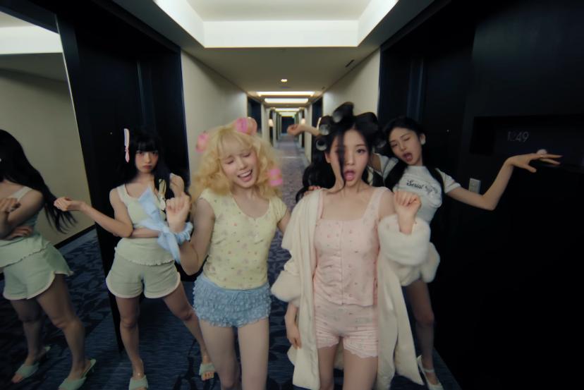 cuplikan MV lagu “F Girl” dari Baby DONT Cry
