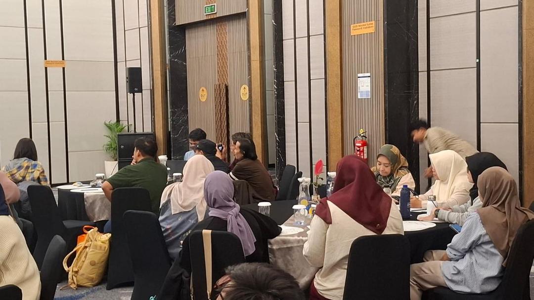 Deputi Kepala Perwakilan BI Sulsel, Wahyu Purnama, dalam forum di Yogyakarta, Senin (24/6/2025). IDN Times/Darsil Yahya