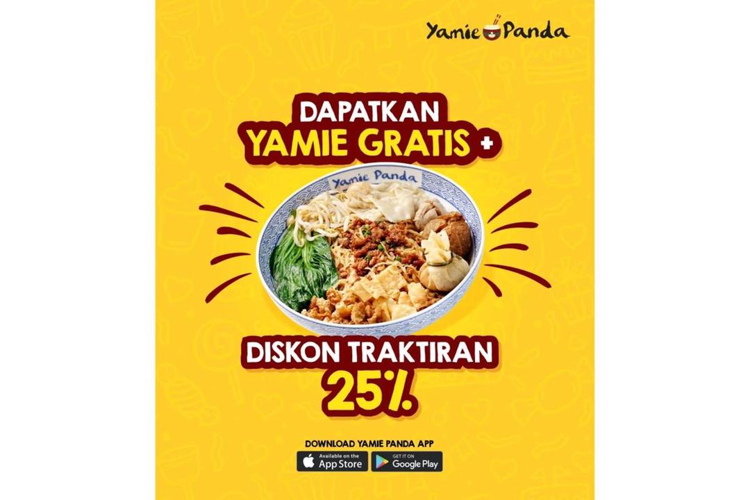 Promo birthday treat Yamie Panda Jogja