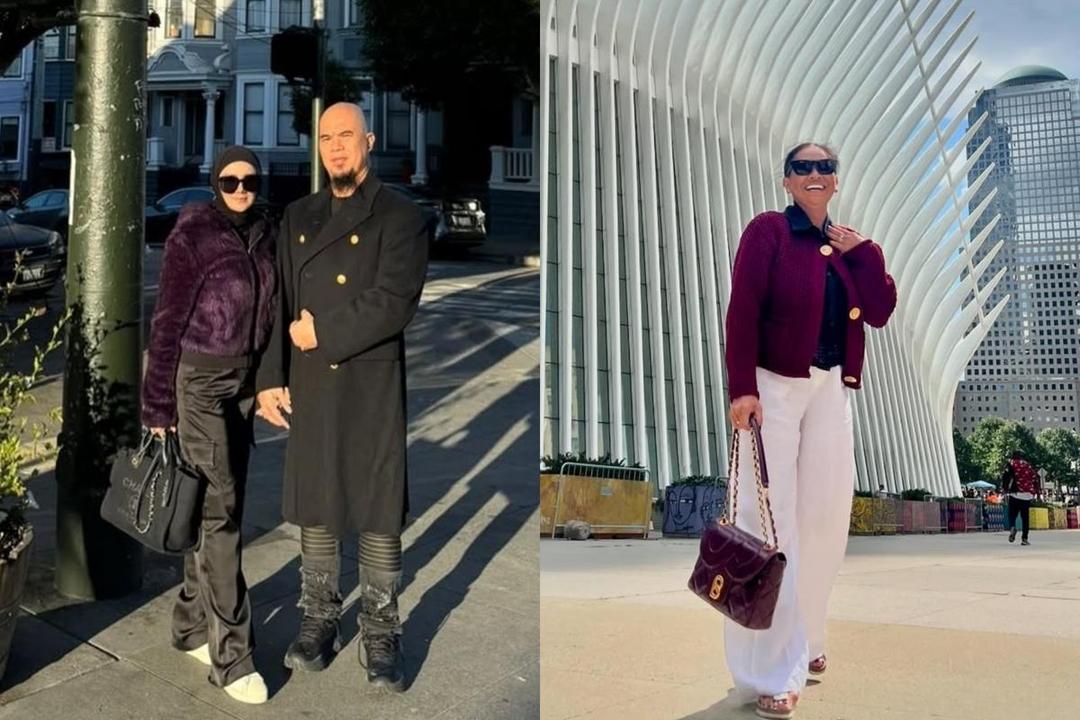 9 Adu Gaya Mulan Jameela Vs. Risa Dewi, Elegan sampai Liburan Nyentrik