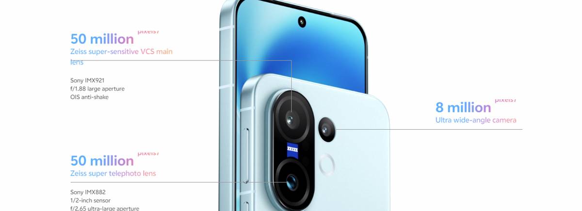 infografik kamera vivo X200 FE (vivo.com)