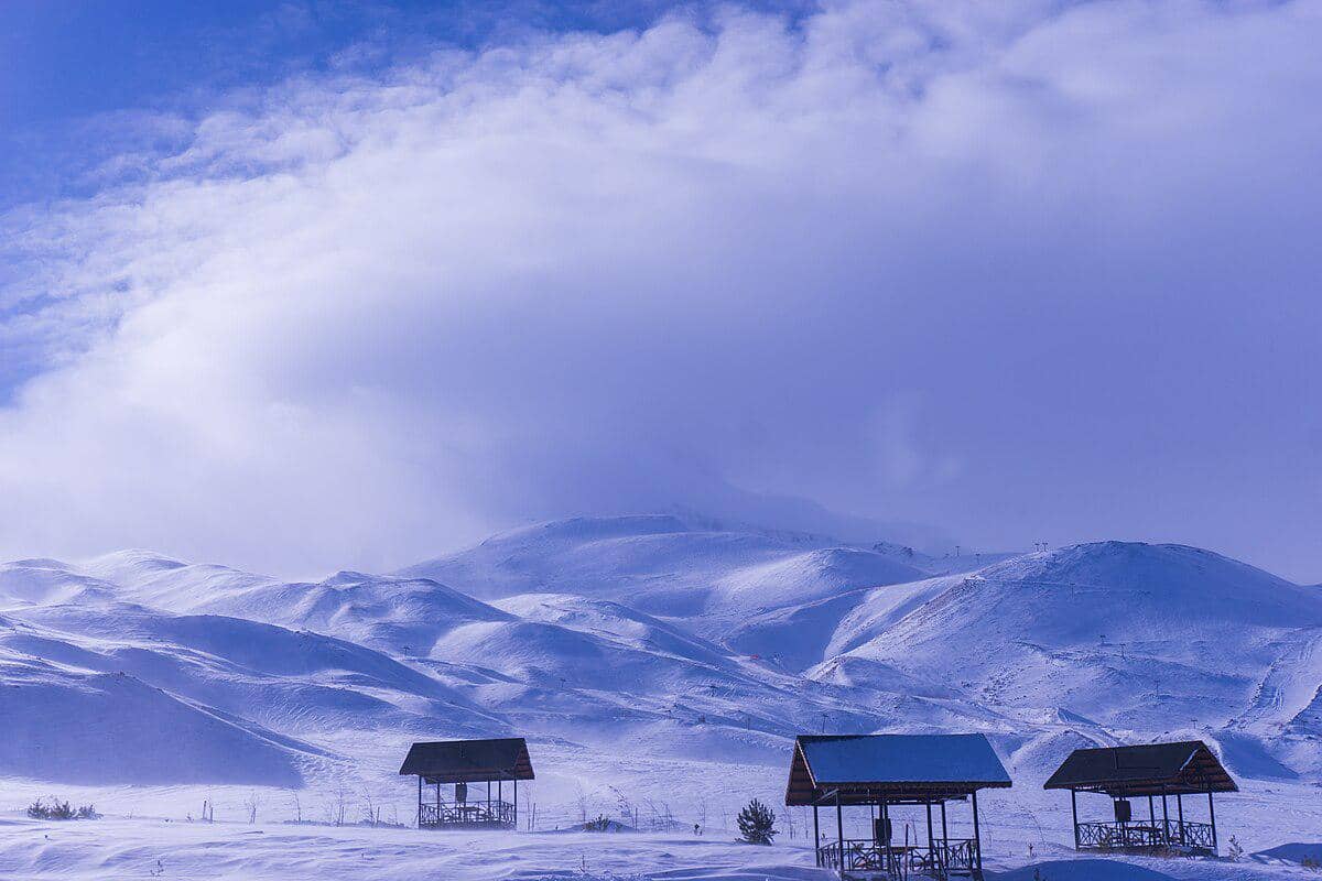 potret kawasan Gunung Erciyes