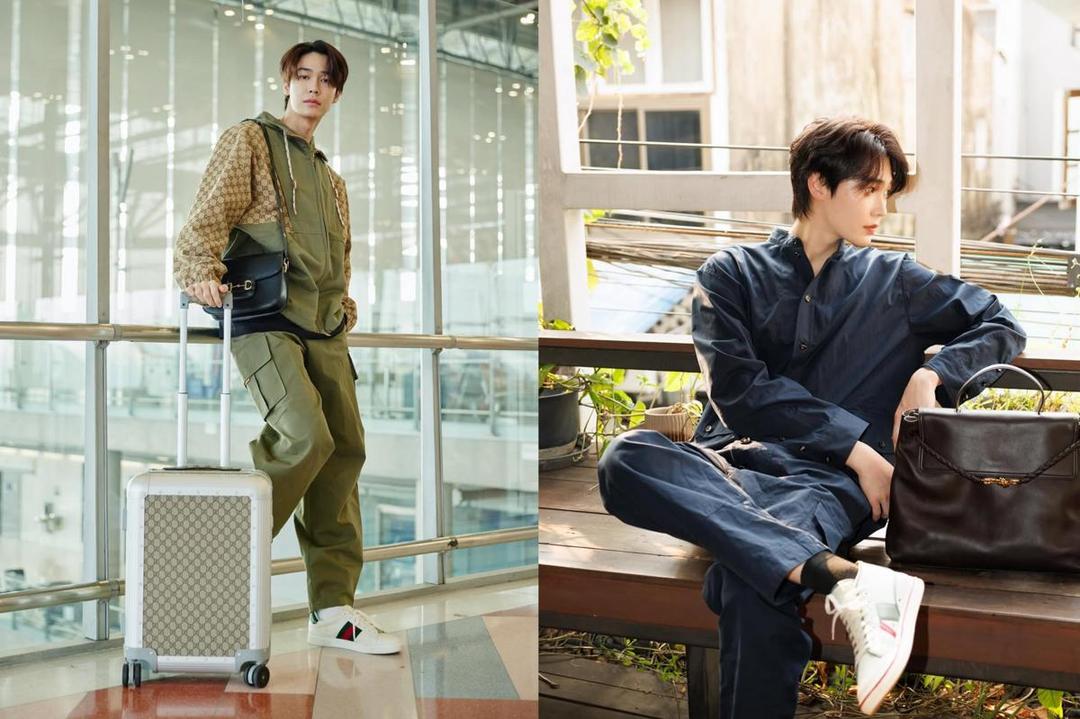 7 Inspirasi Styling Celana Cargo ala Aktor Dew Jirawat, Understated Flex!