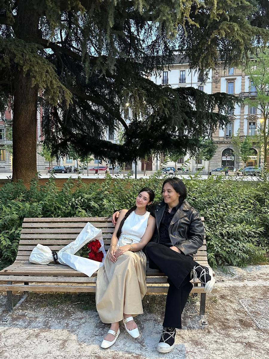 potret Jefri Nichol dan Ameera Khan (instagram.com/littlemisskhan)