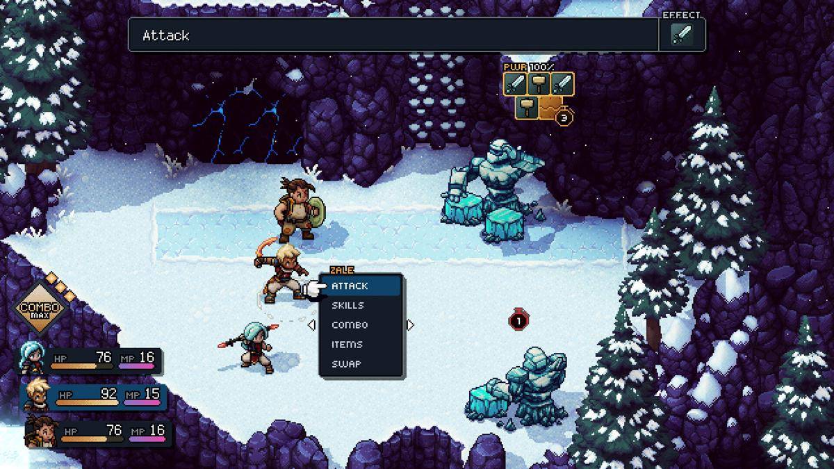 gameplay dari game Sea of Stars