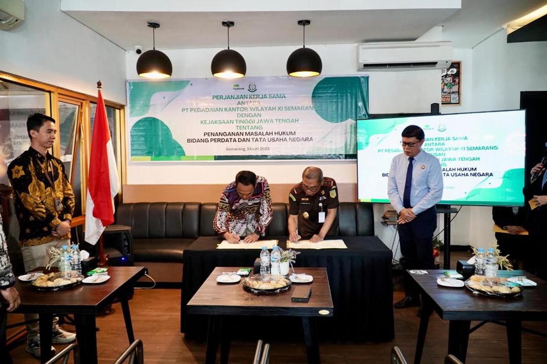 Pegadaian, kejati jateng