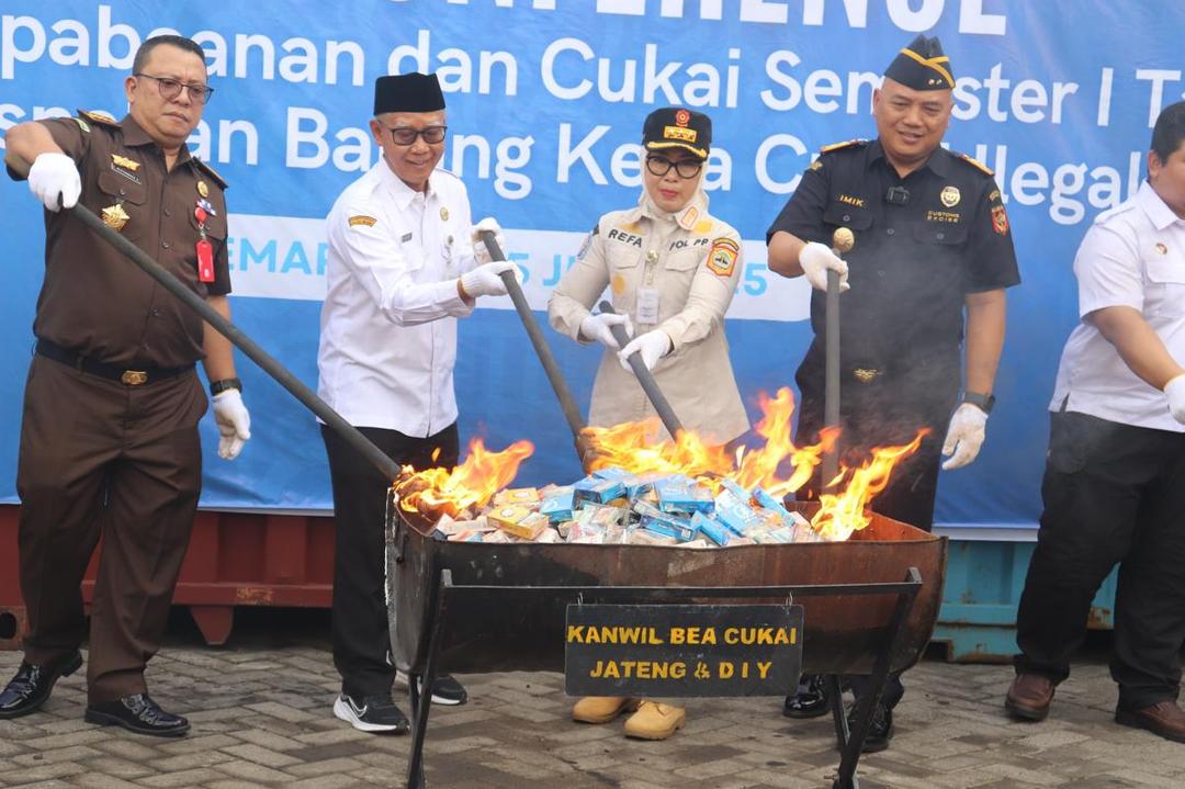 Bea cukai, rokok ilegal