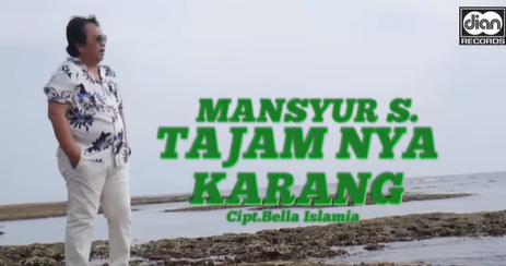 thumbnail video klip Tajamnya Karang - Mansyur S (youtube.com/Dian Records Official)