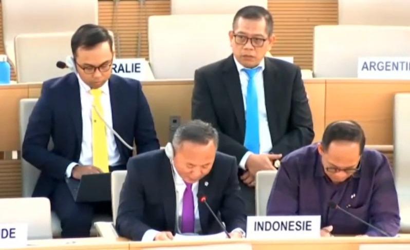 Depan Dewan HAM PBB: Wakil Menteri HAM Soroti Krisis Gaza dan Iran