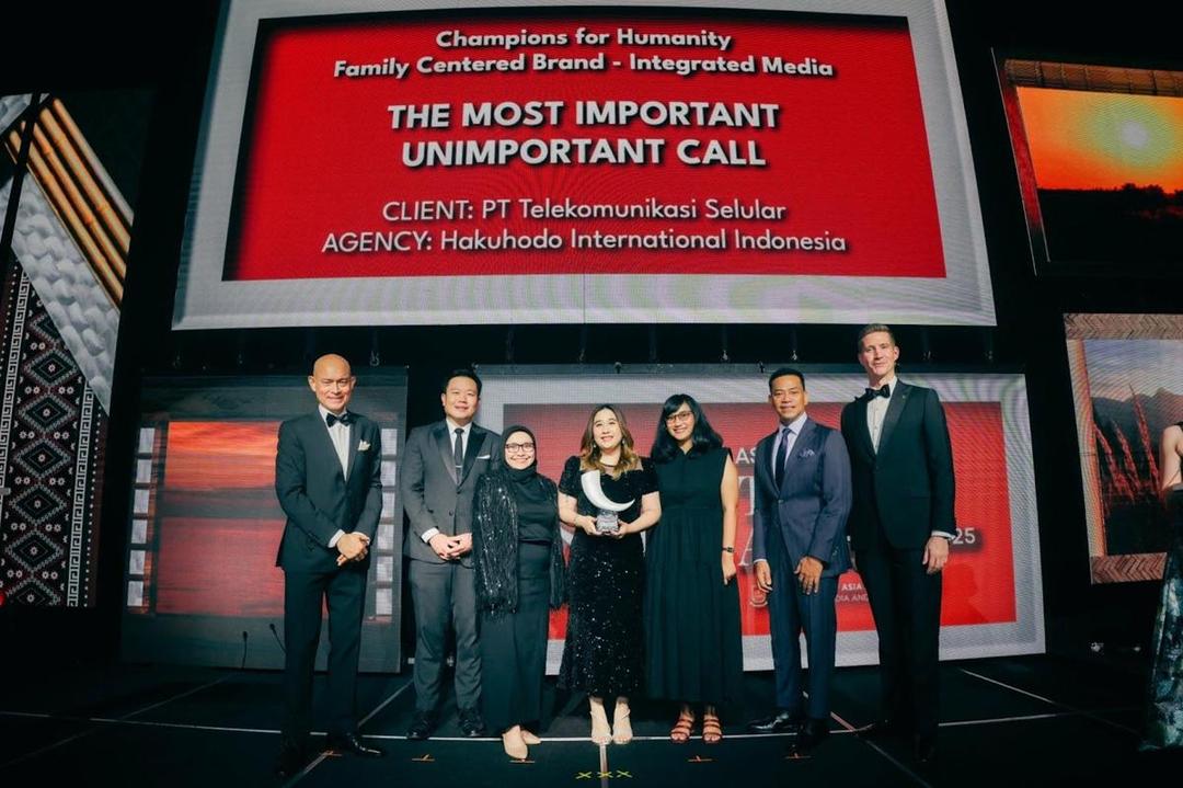 Kolaborasi Telkomsel x Hakuhodo International Indonesia Dianugerahi Grand Prix di Asia Pacific Tambuli Awards 2025