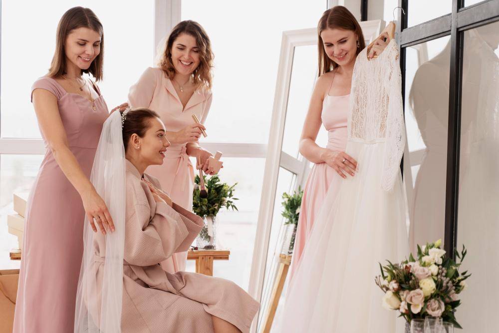 ilustrasi kostum bridal shower