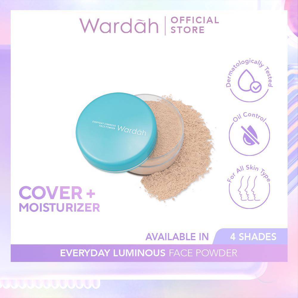 Wardah Everyday Luminous Face Powder (shopee.co.id/Wardah Official Shop)