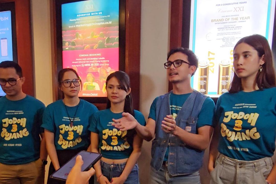 Cast Jodoh 3 Bujang Dalami Karakter Lewat Fadly, Kifly, dan Ahmad Asli