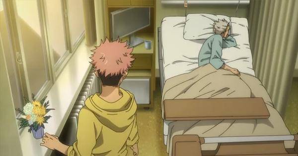 Yuji mengunjungi kakeknya - Jujutsu Kaisen