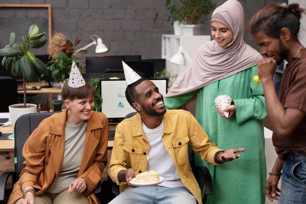 ilustrasi memeriahkan tahun baru 2026(freepik.com/freepik)