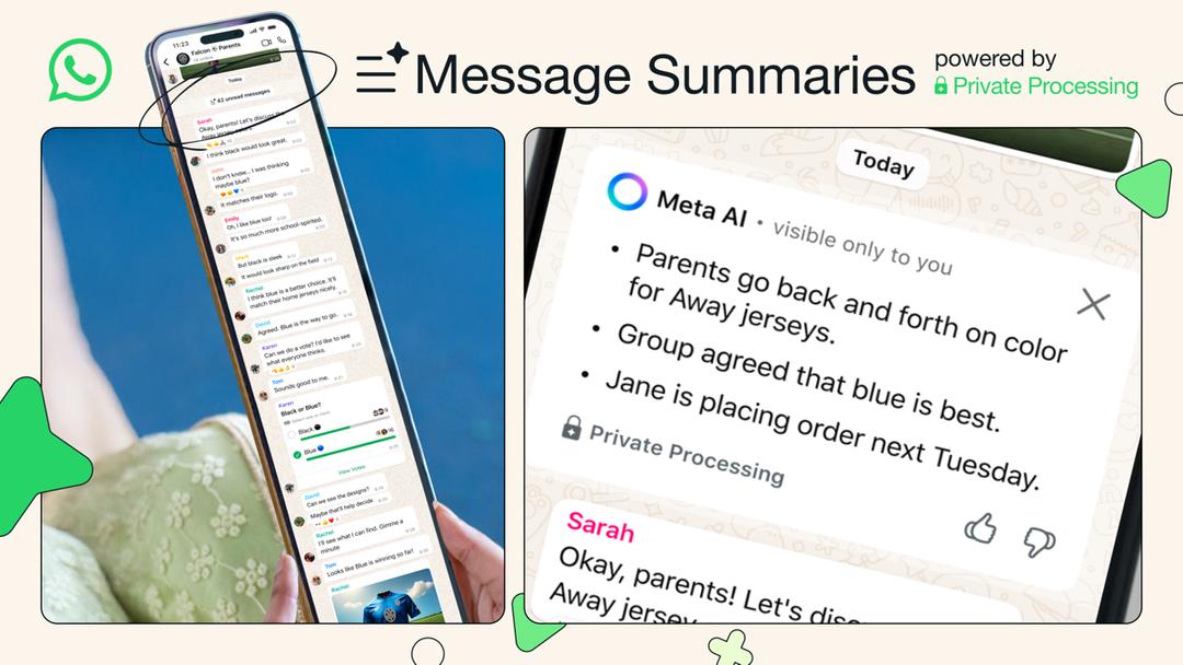 WhatsApp Sajikan Fitur AI Baru Meringkas Pesan Belum Terbaca