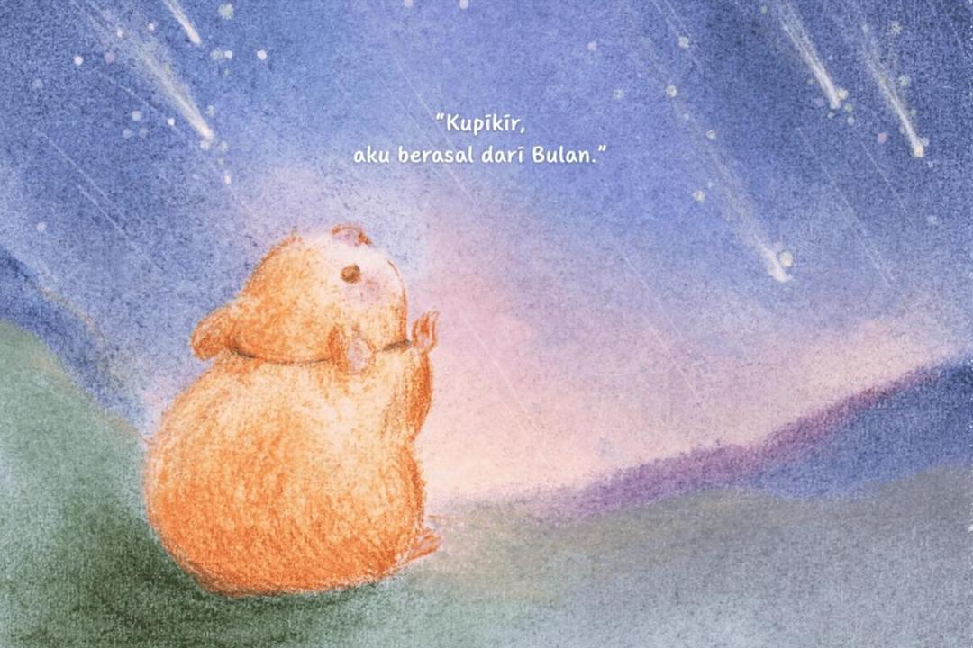 Kicil dalam buku Robo Kicil Memburu Bulan.