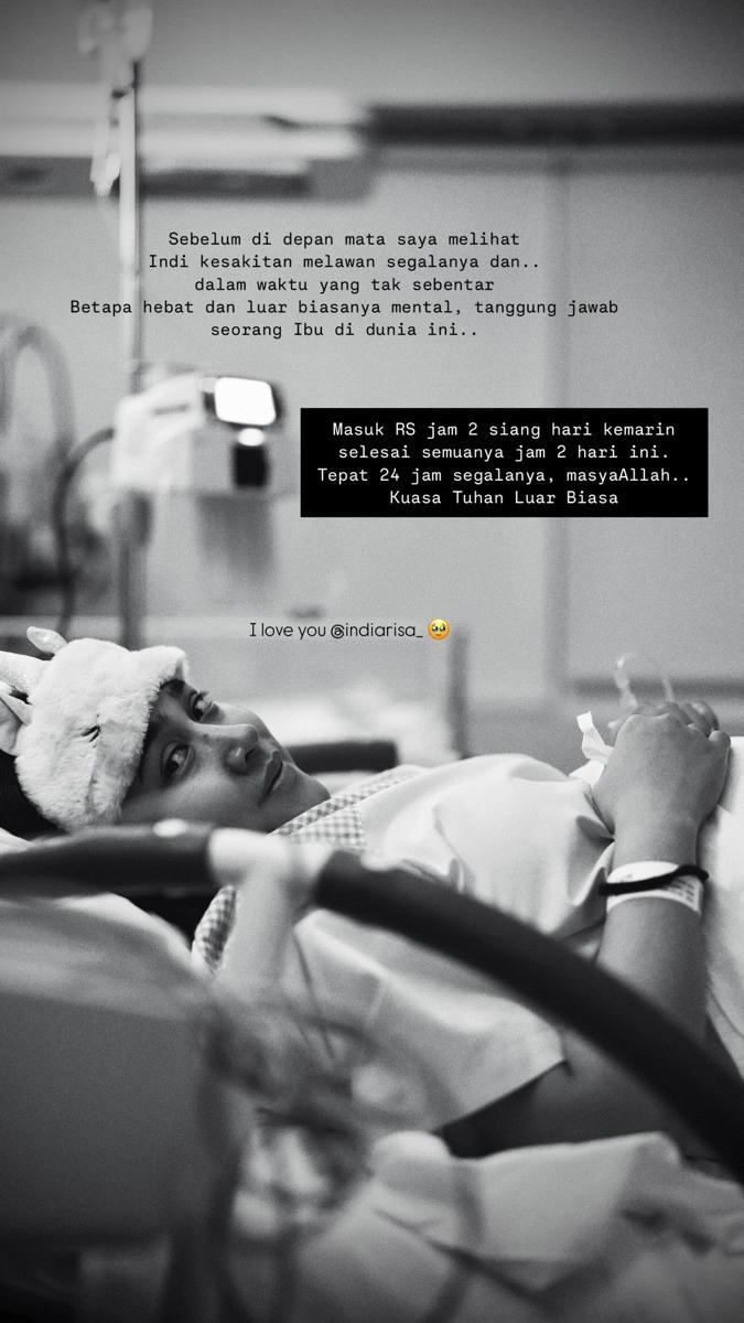 istri Ade Govinda melahirkan anak pertama (instagram.com/ade_govinda)