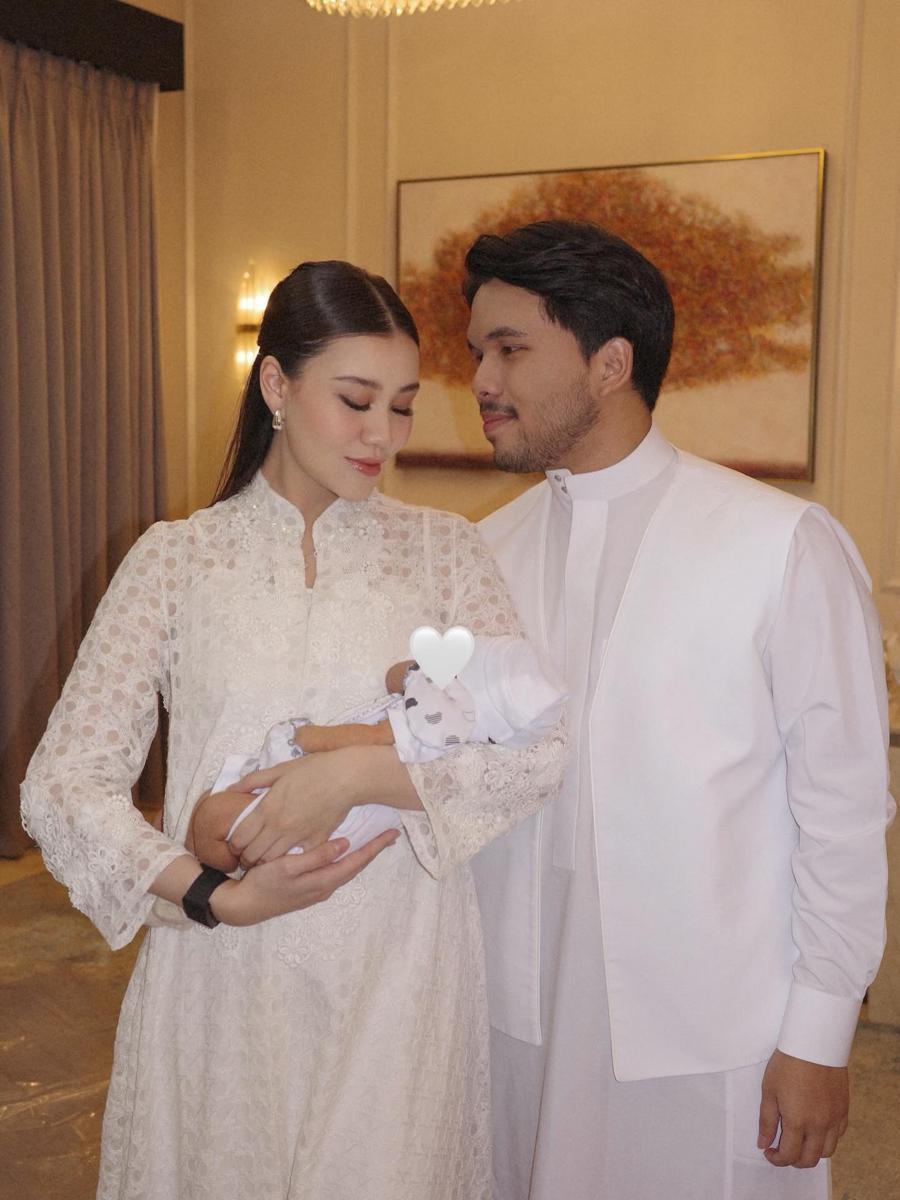 akikah baby Arash anak Aaliyah Massaid (Instagram.com/thariqhalilintar)