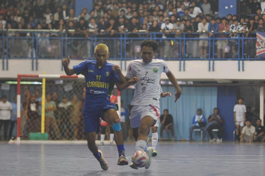 Tim Surabaya Ditetapkan Juara Futsal Porprov Jatim Usai Laga Ricuh
