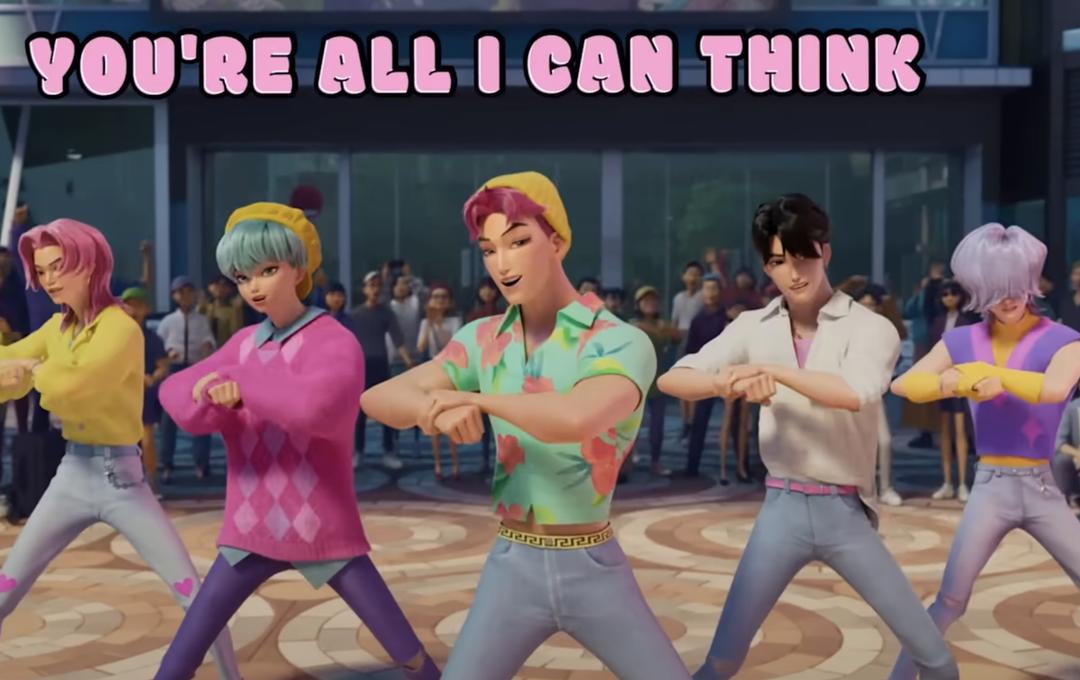cuplikan KPop Demon Hunters
