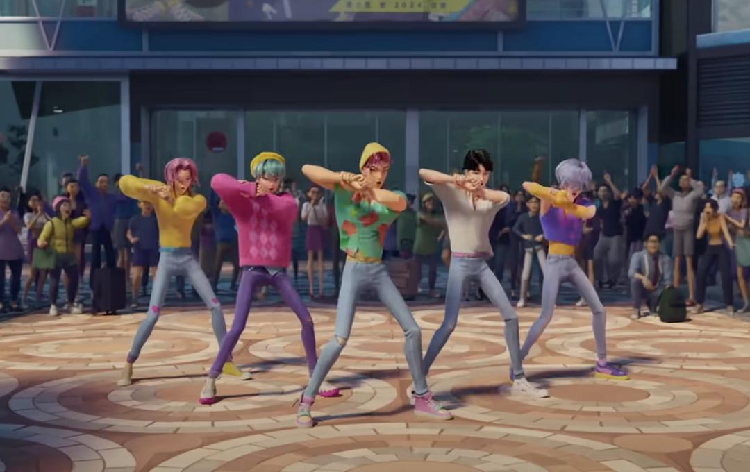 cuplikan KPop Demon Hunters