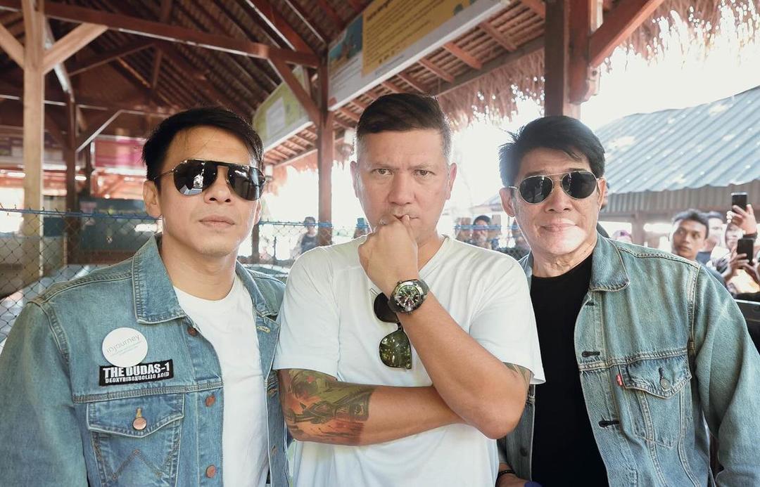 Parto Patrion ketemu Ariel Noah (instagram.com/patropatrio)