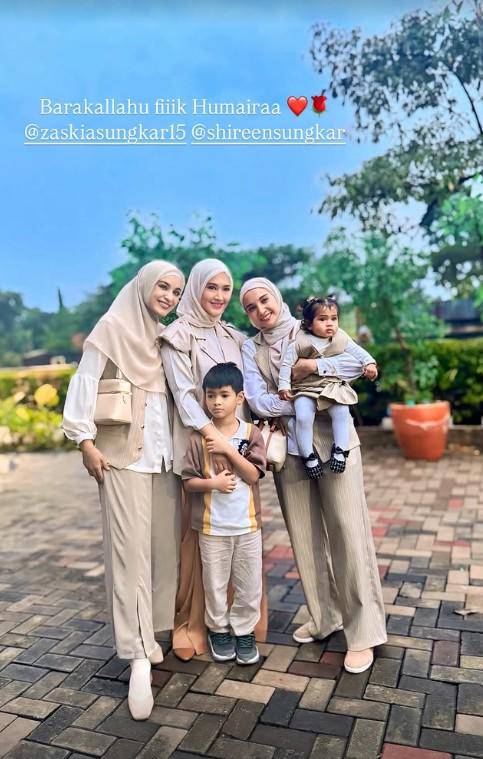 artis di ulang tahun anak Zaskia Sungkar (Instagram.com/zaskiasungkar15)