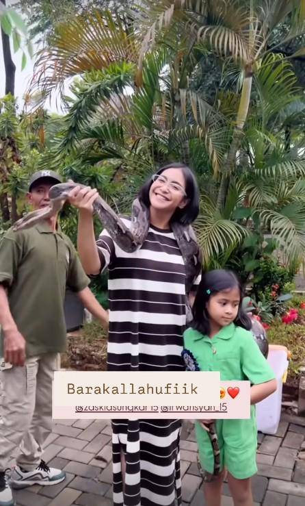 artis di ulang tahun anak Zaskia Sungkar (Instagram.com/zaskiasungkar15)