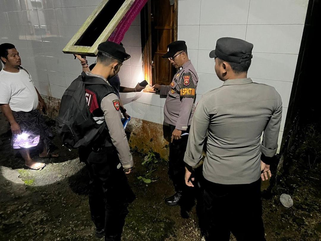 Pencuri Menyasar Rumah Kosong di Nusa Penida, Emas dan Uang Hilang