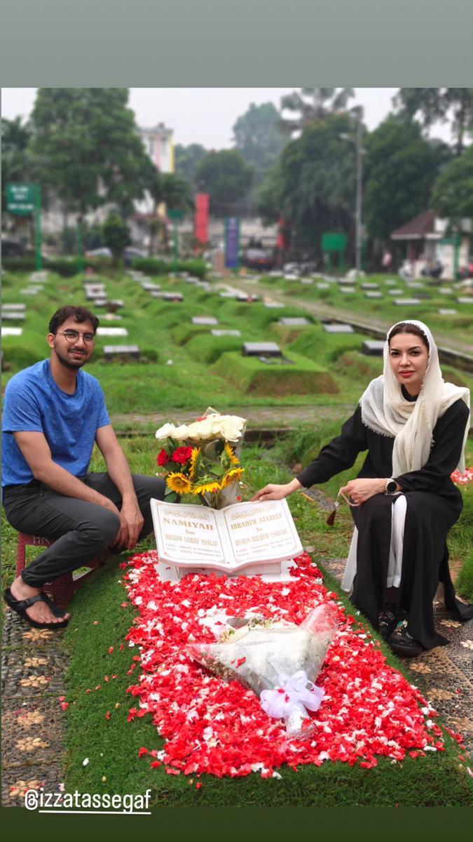 tahlilan 40 hari meninggalnya suami Najwa Shihab (instagram.com/najwashihab)