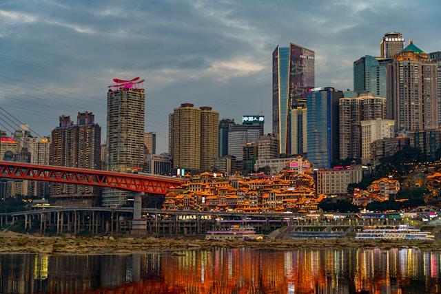 Potret Hongyadong di Chongqing, China (unsplash.com/amxiazhi)