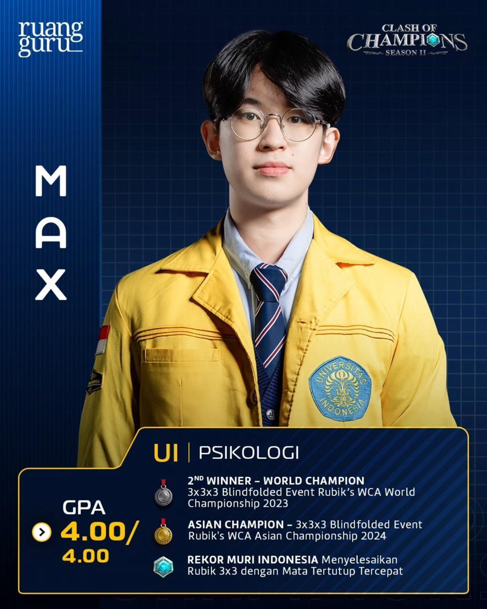 Max Clash of Champions 2 (instagram.com/max3bld)