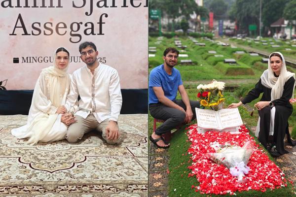 tahlilan 40 hari meninggalnya suami Najwa Shihab (instagram.com/najwashihab)