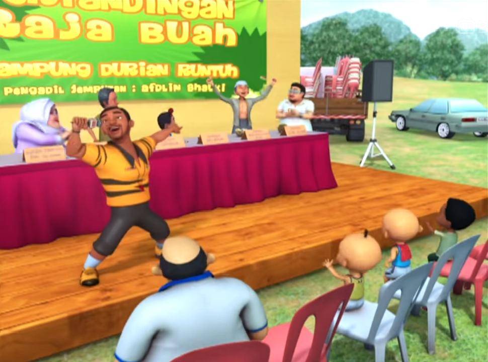 cuplikan episode "Raja Buah" (dok. Les' Copaque Production/Upin & Ipin)