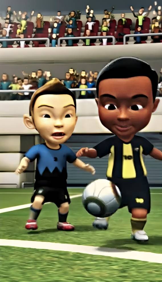 cuplikan serial Upin & Ipin