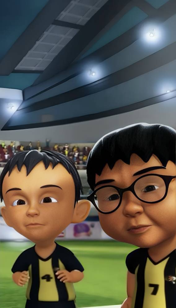 cuplikan serial Upin & Ipin