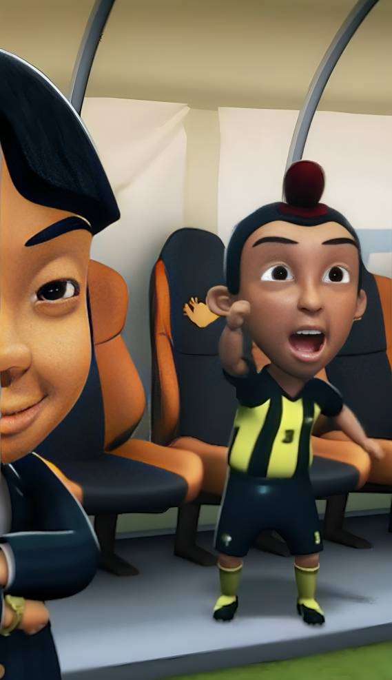 cuplikan serial Upin & Ipin