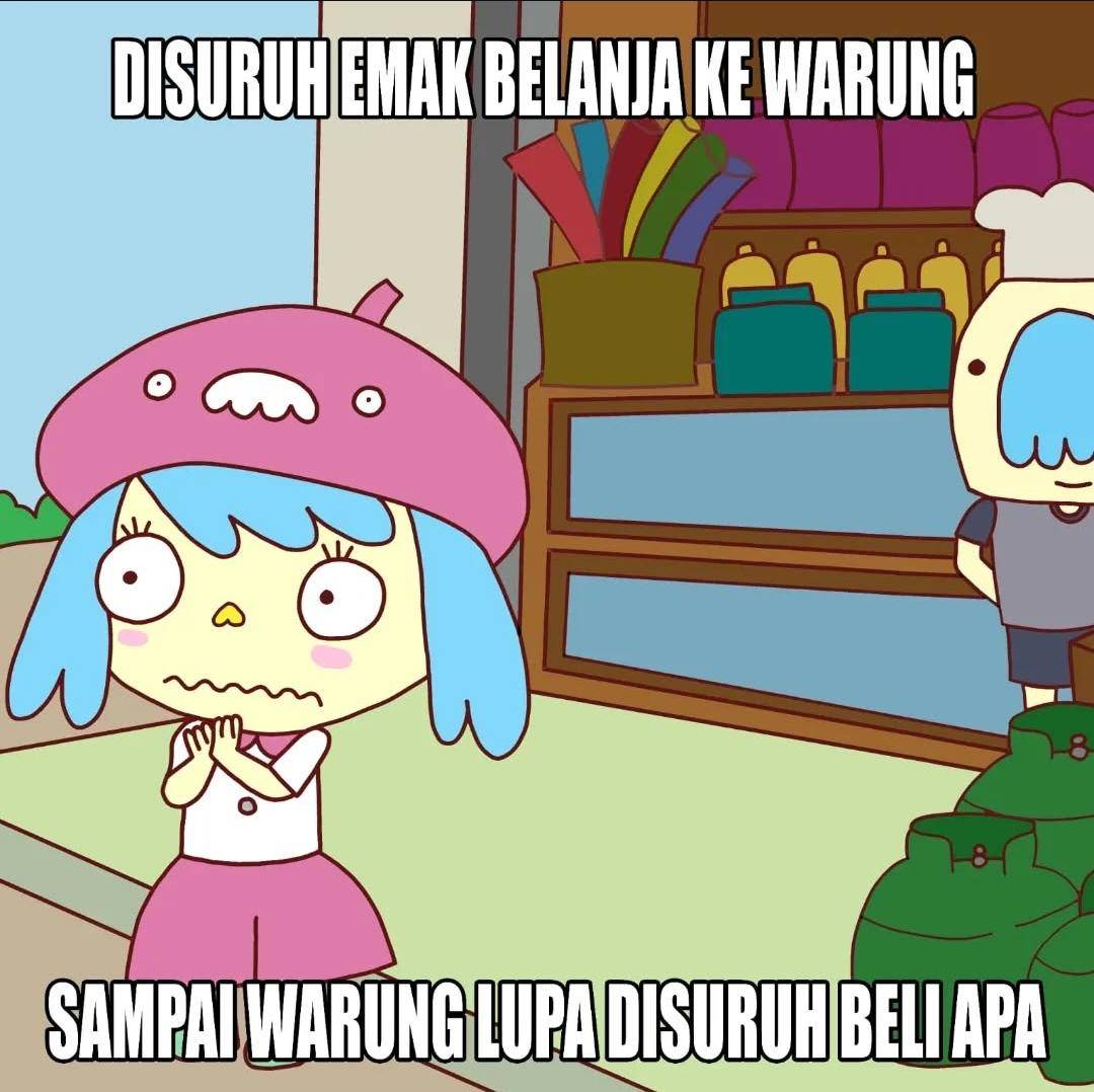 Meme tingkah random (instagram.com/funcican)