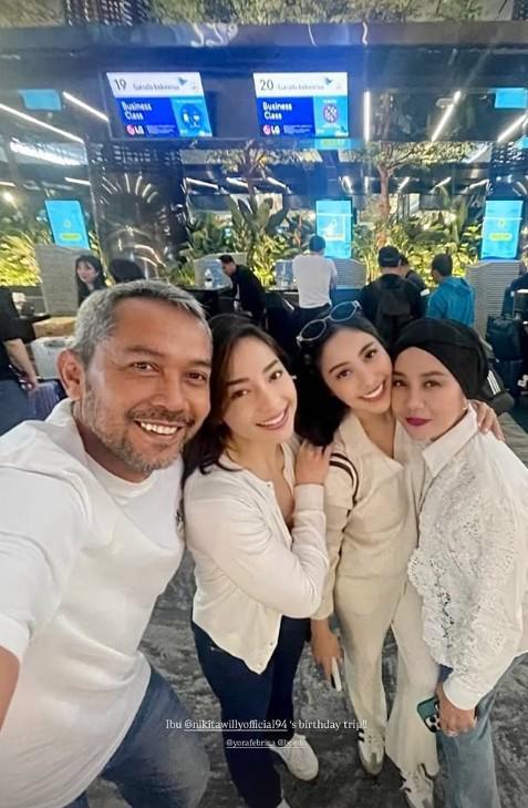 ulang tahun ke-31 Nikita Willy di Labuan Bajo