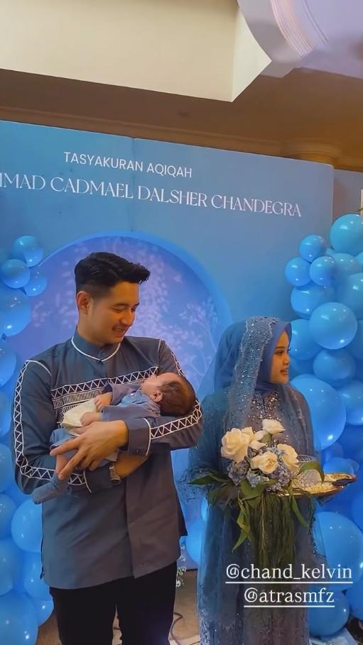 Akikah Baby Cadmael anak Chand Kelvin