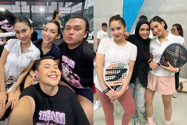 7 Potret Artis Nonton Turnamen Padel Bestie Cup 2025, Heboh!