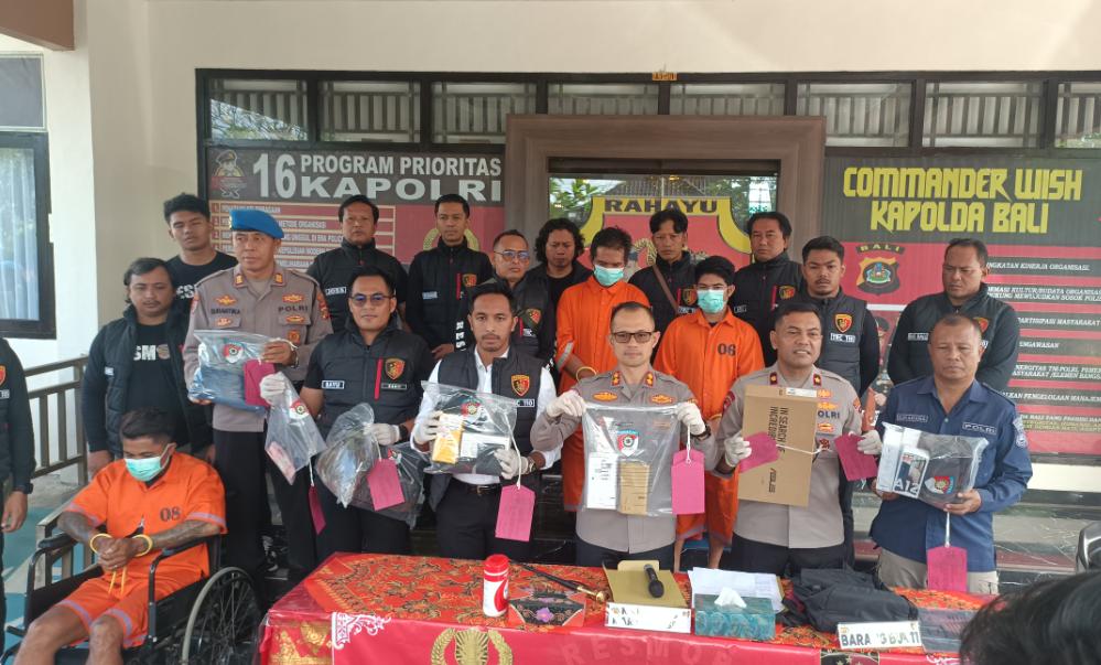 Pelaku Pencurian Ditembak Polres Karangasem saat Melawan