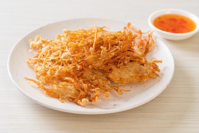Resep Crispy Enoki Tanpa Terigu, Cukup Sedikit Bahan!