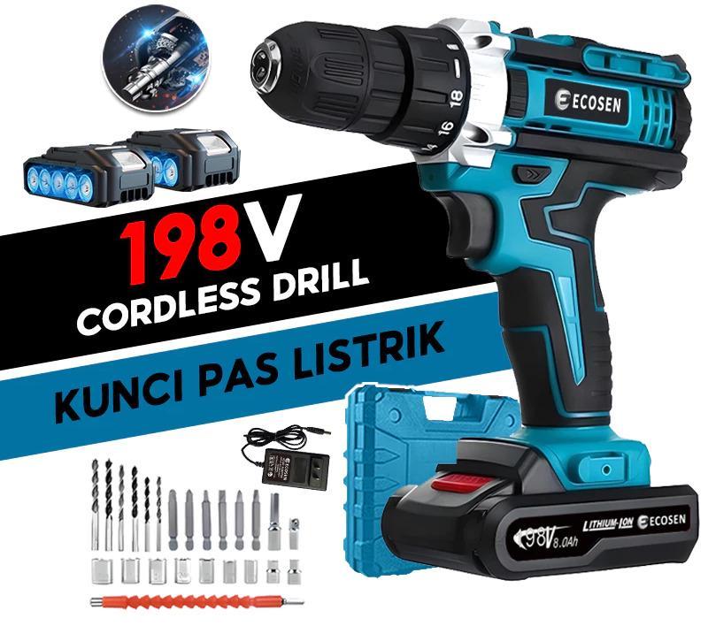 ECOSEN Impact Drill 198Vf 3-in-1 (shopee.co.id/ECOSEN Power Tools Store)
